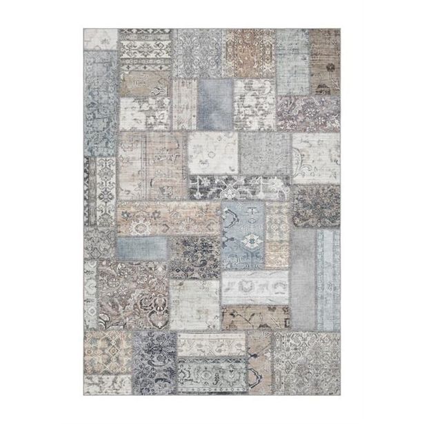 Matto Benina Tarfaya Patch 200x290cm ruskea