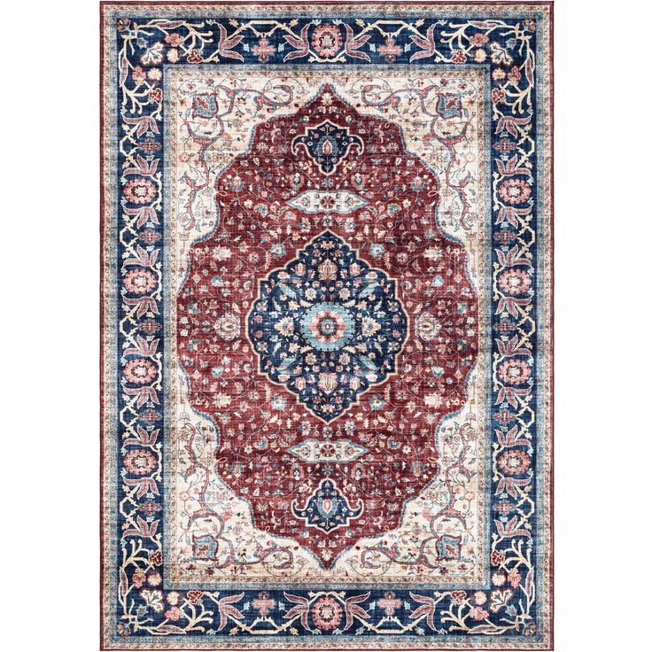 Matto Benina Tarfaya Kerman 200x290cm punainen