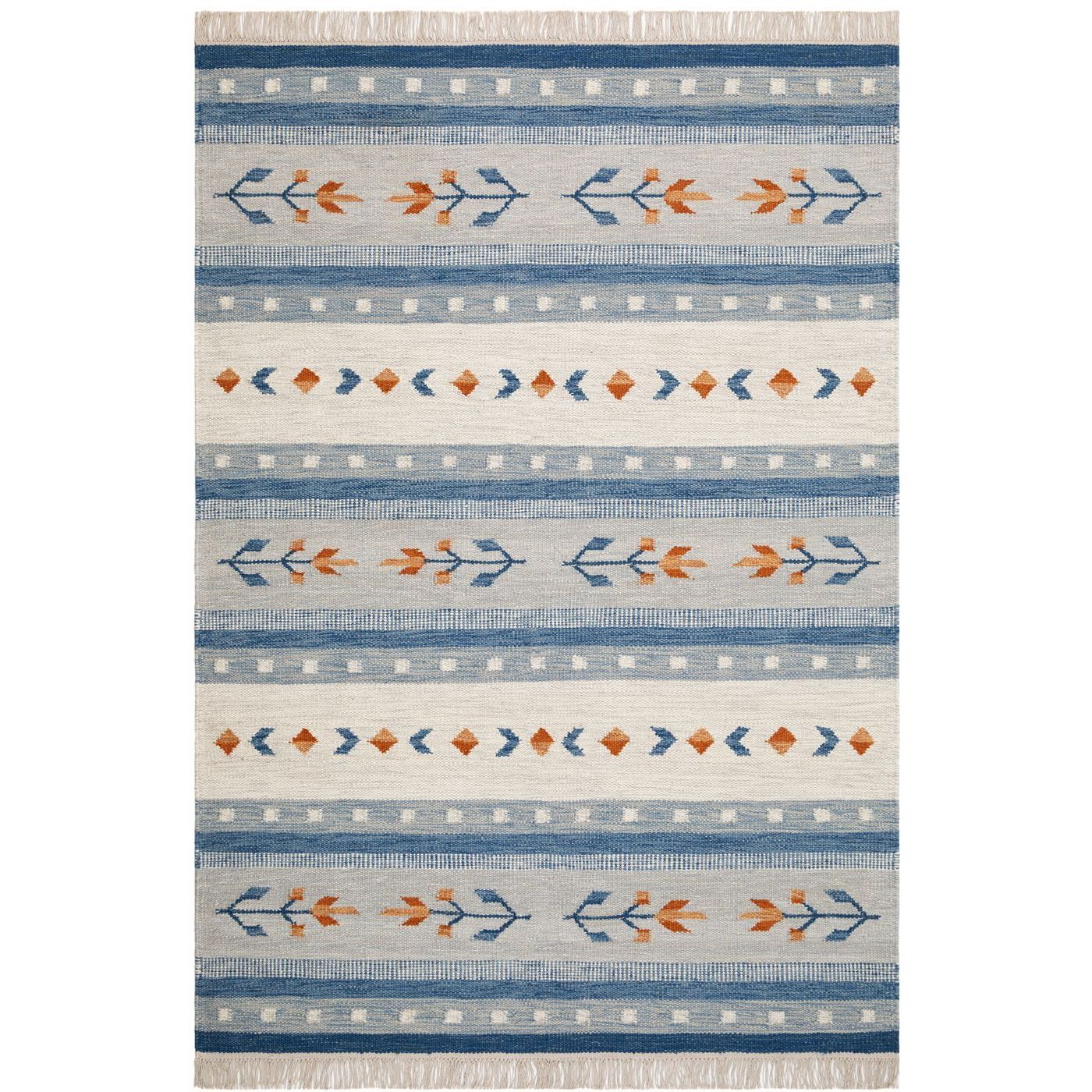 Matto Benina Fagersta 240x340cm sininen