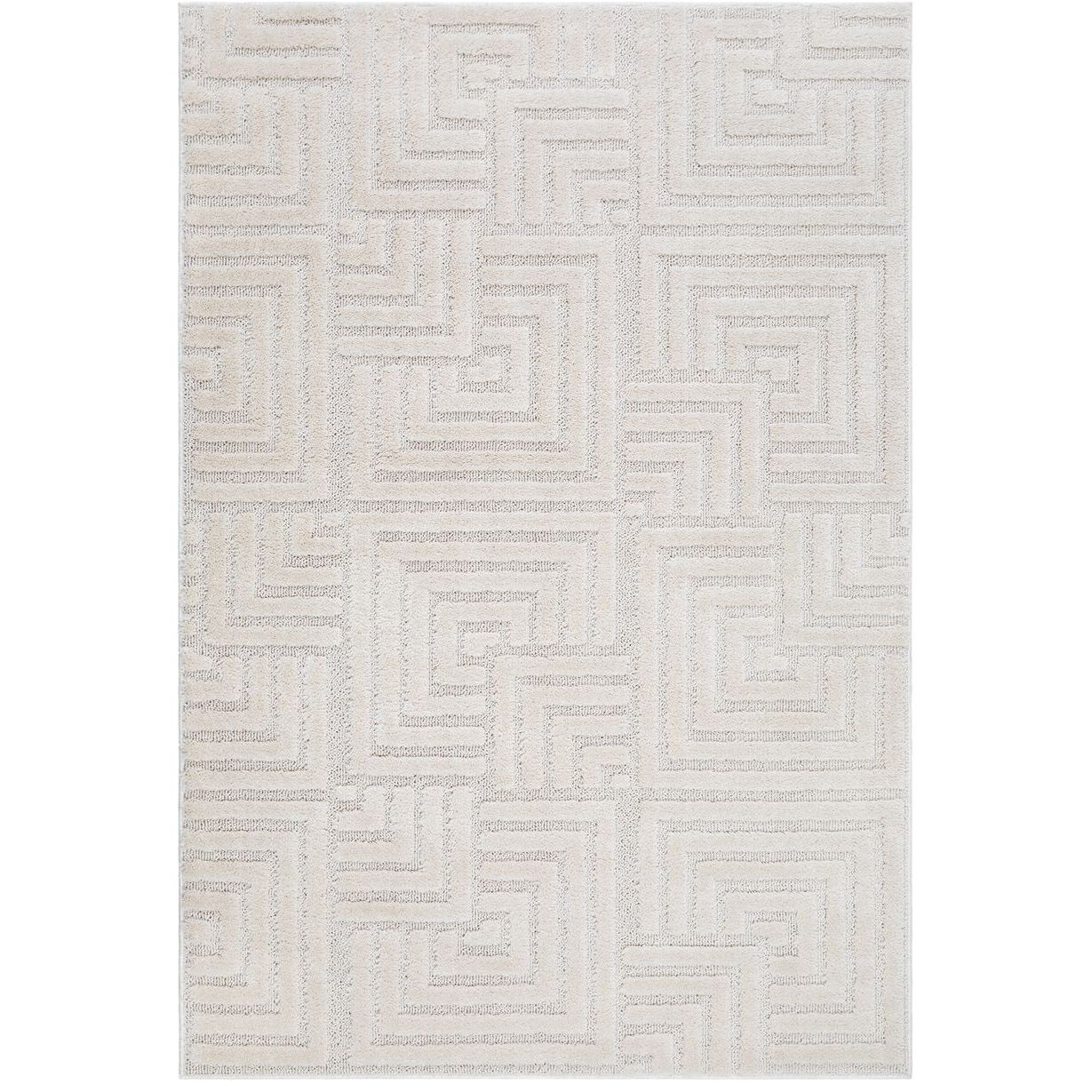 Matto Benina Doria Modern, 200x290cm, valkoinen