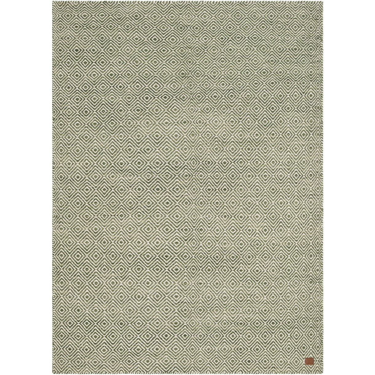 Matto Benina Gåsöga, 200x300cm, smaragdinvihreä