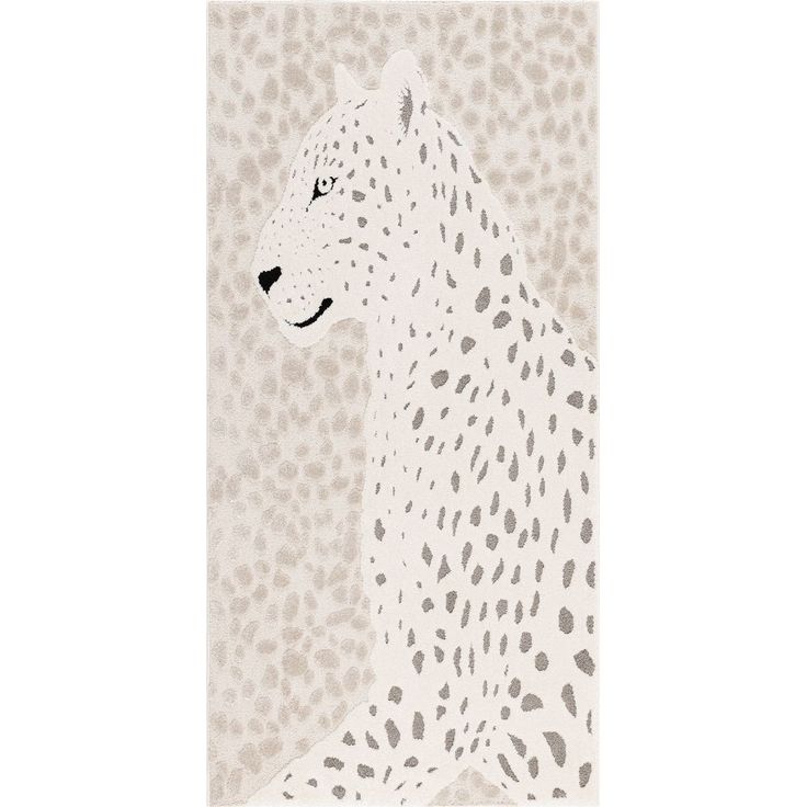 Käytävämatto Benina Genova Leopardi 80x150cm kerma