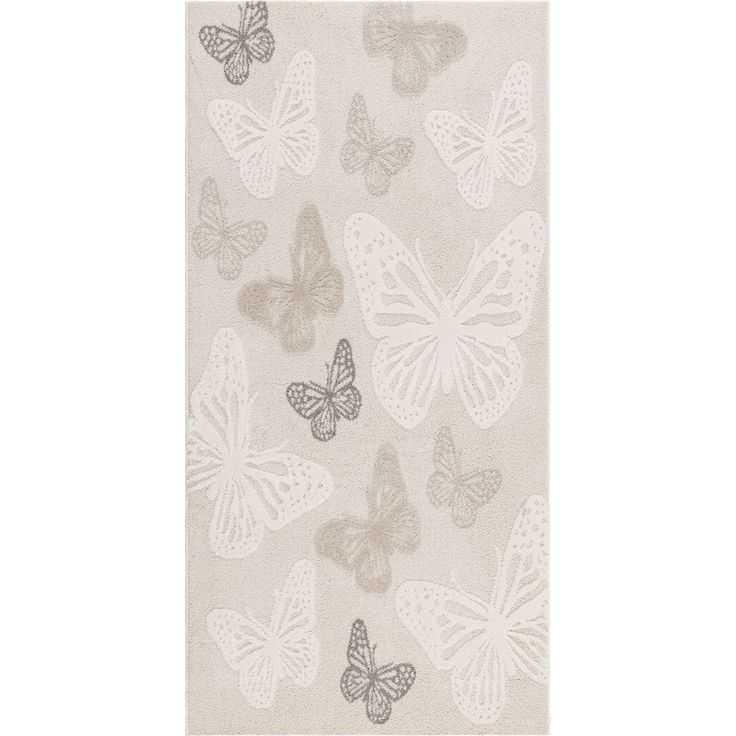 Käytävämatto Benina Genova Perhonen 80x150cm kerma