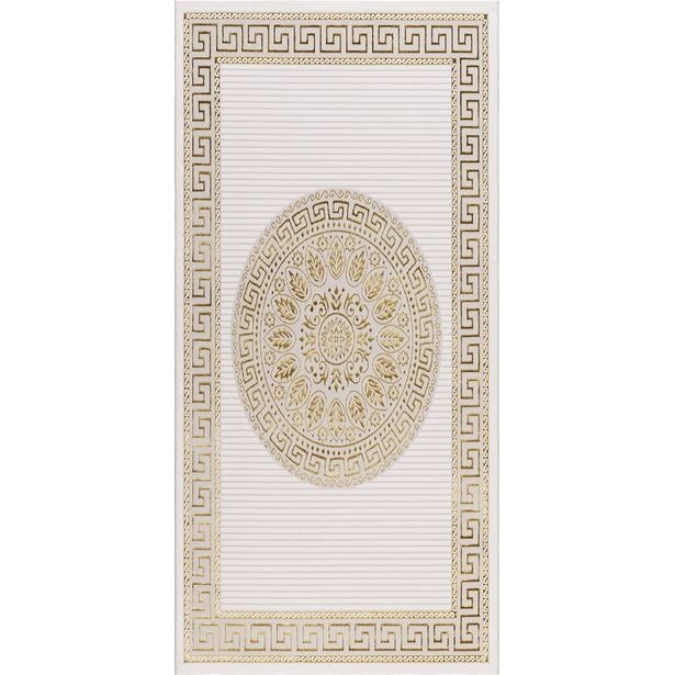 Käytävämatto Benina Ankara Ornament 80x150cm kerma/kulta