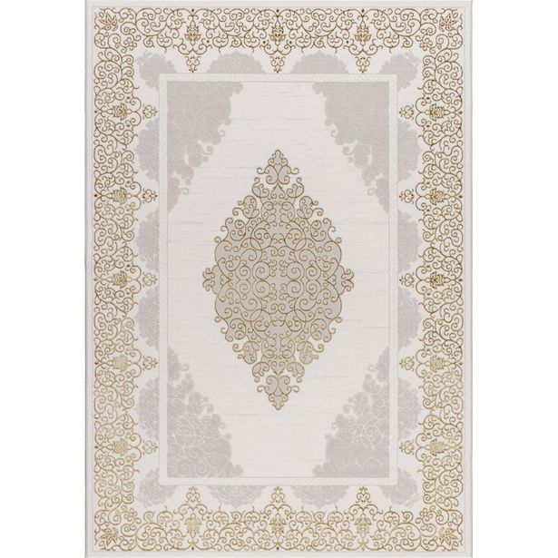 Matto Benina Ankara Medallion 160x230cm kerma/kulta