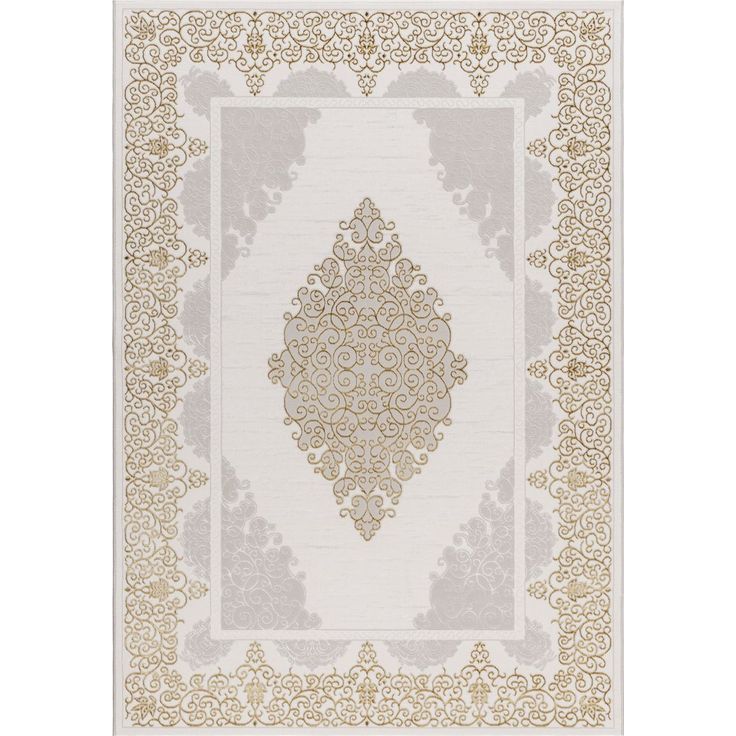 Matto Benina Ankara Medallion 160x230cm kerma/kulta
