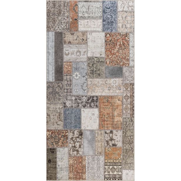 Käytävämatto Benina Patchwork 80x150cm monivärinen
