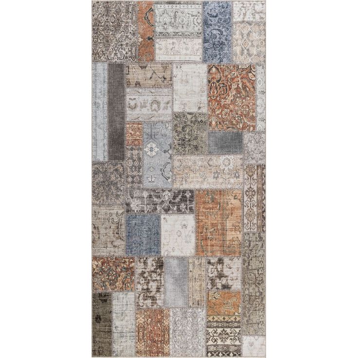 Käytävämatto Benina Patchwork 80x150cm monivärinen