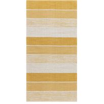 Käytävämatto Benina Båstad, 75x220cm, keltainen, Verkkokaupan poistotuote