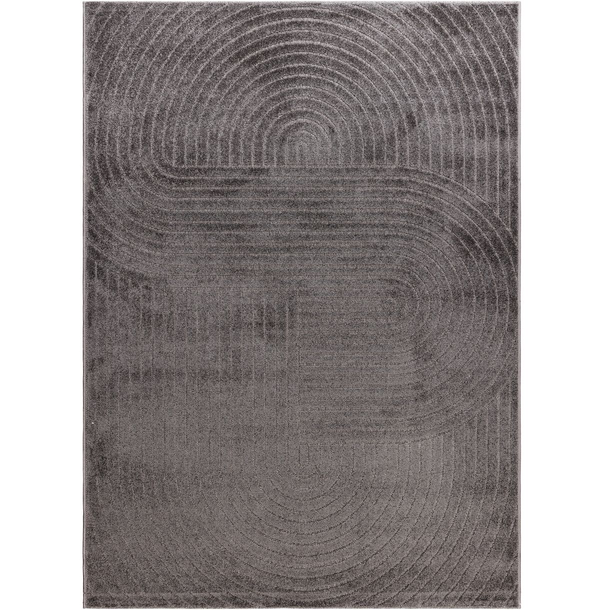 Matto Benina Hawaii Shape, sisä- ja ulkokäyttöön, 200x290cm, grafiitinharmaa