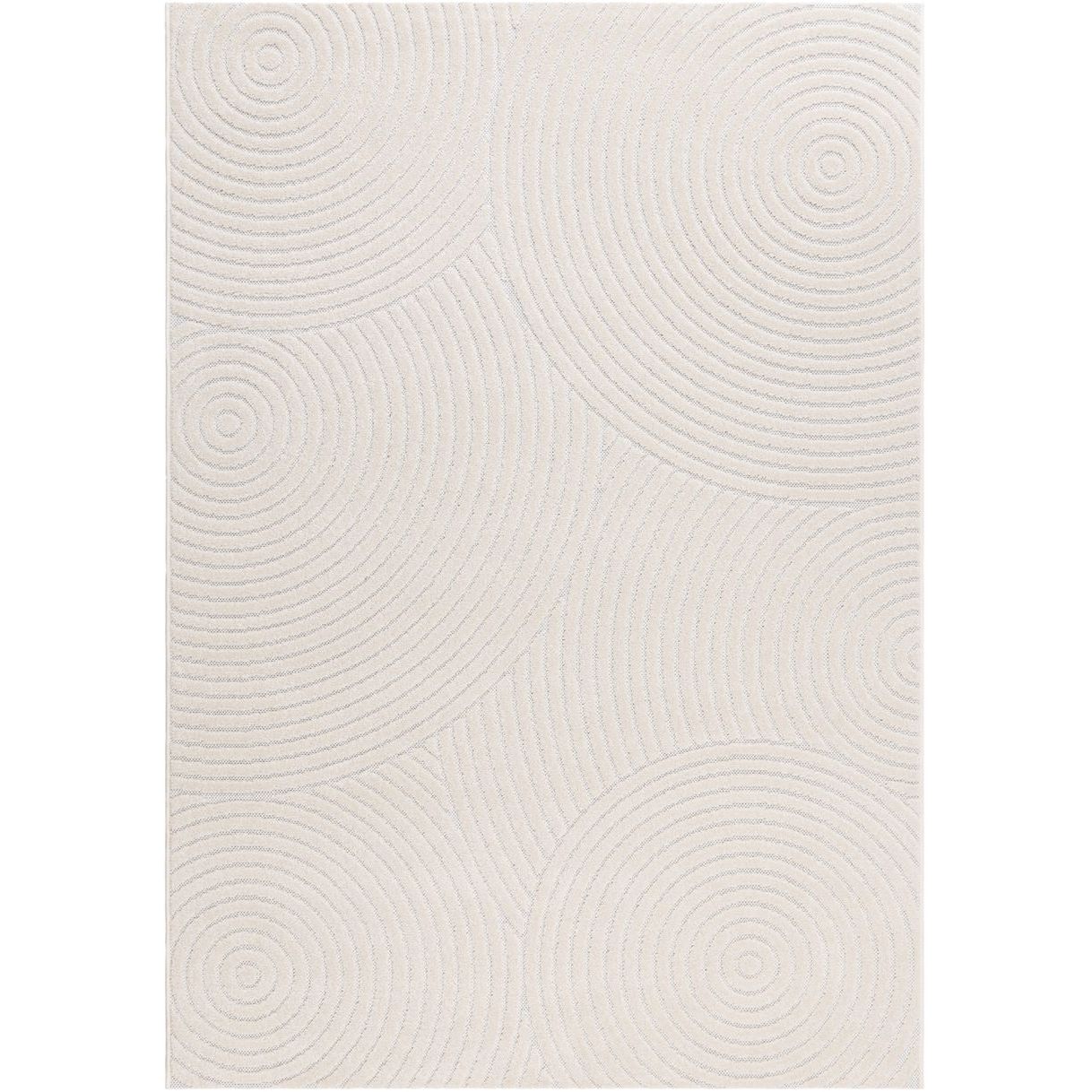 Matto Benina Hawaii Trend, sisä- ja ulkokäyttöön, 240x340cm, kerma