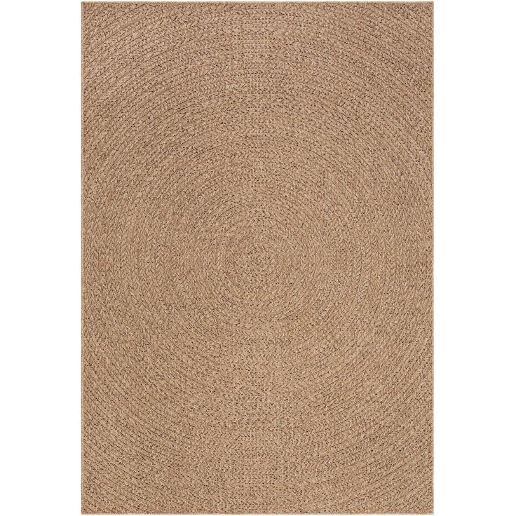 Matto Benina Natural Circle, sisä- ja ulkokäyttöön, ruskea, eri kokoja