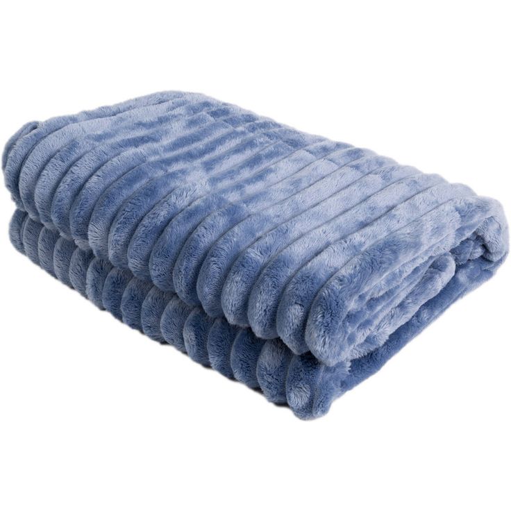 Torkkupeitto Benina Stripe, 130x170cm, sininen