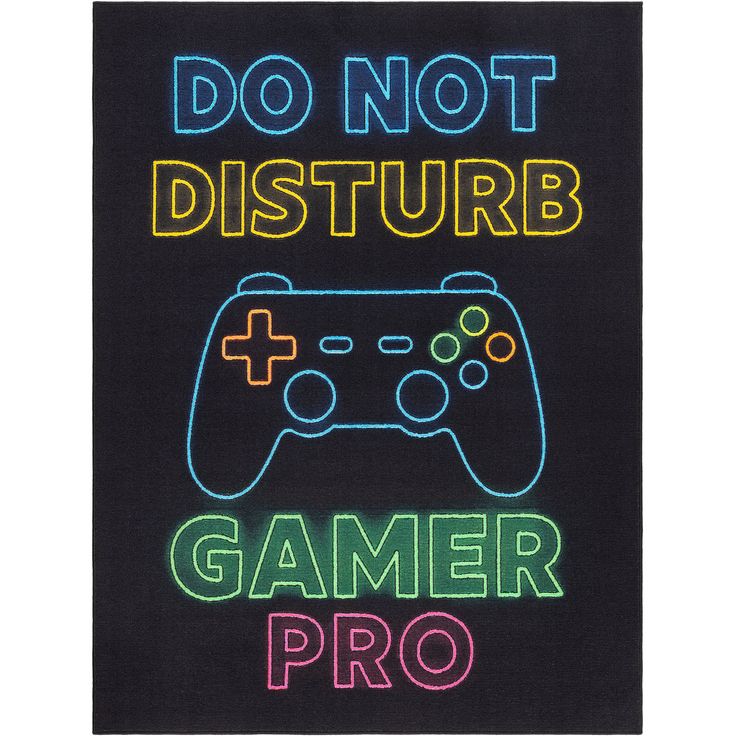 Matto Benina Play Gamer Musta 120x160 cm