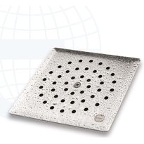Lattiakaivo Euroshrink Kit Classic rst 110x110mm, pintakansi, harjattu teräs