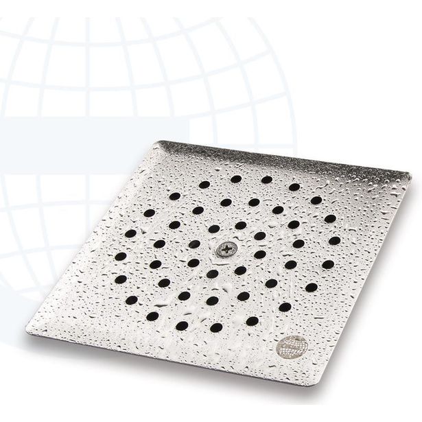 Lattiakaivo Euroshrink Kit Classic rst 110x110mm, pintakansi, harjattu teräs