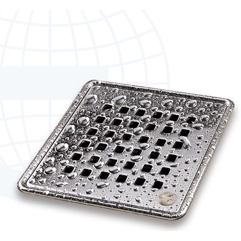 Lattiakaivo Euroshrink Kit Premium rst 110x110mm, ritiläkansi, harjattu teräs