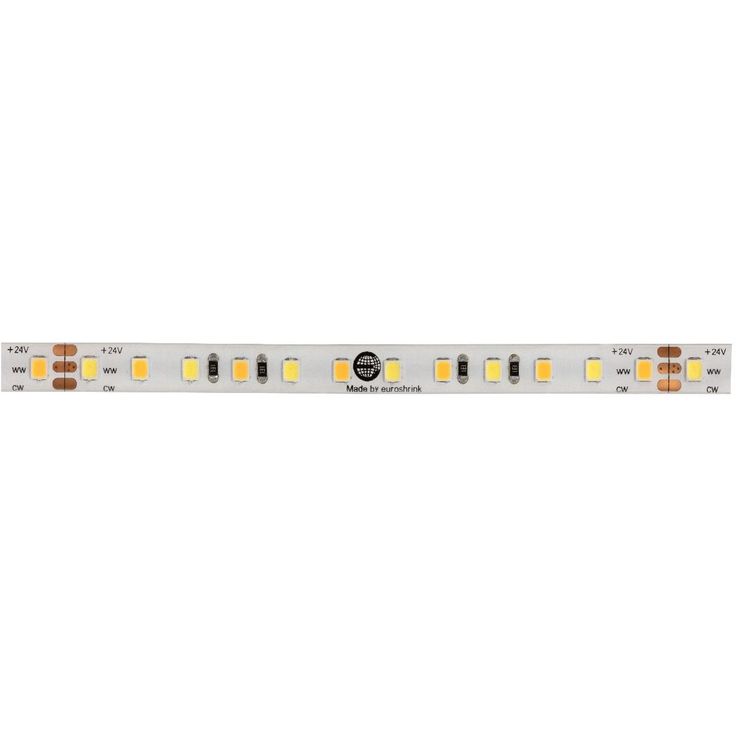 LED-nauha Euroshrink 5m, IP65, 2700-6500K, 120LED/6W/metri, DC24V