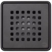 Lattiakaivo Euroshrink Kit Premium rst 110x110mm, ritiläkansi, mattamusta, Verkkokaupan poistotuote