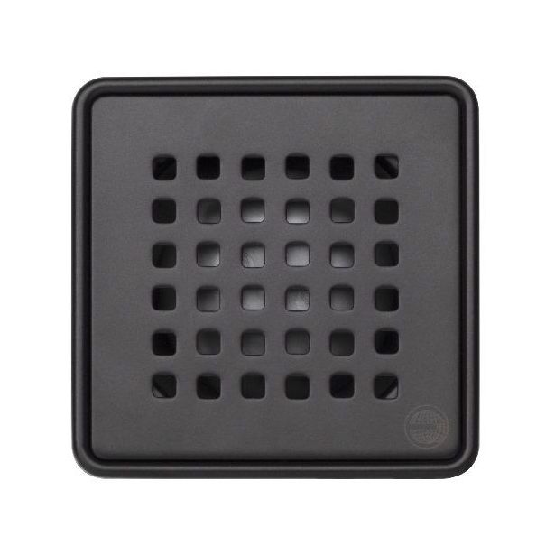 Lattiakaivo Euroshrink Kit Premium rst 110x110mm, ritiläkansi, mattamusta