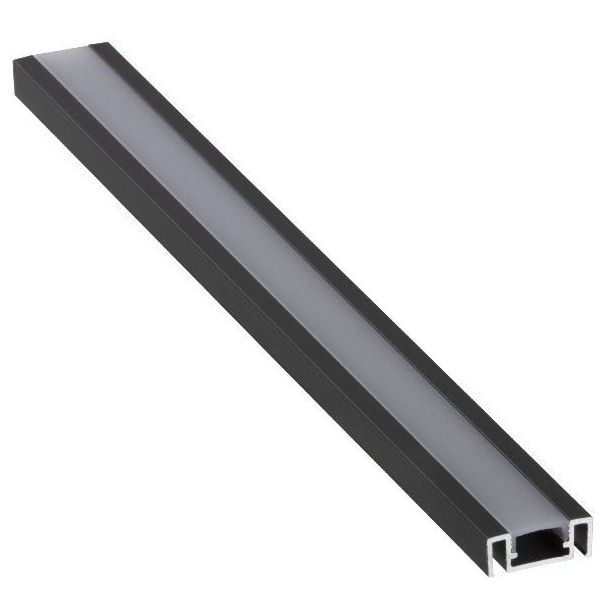 LED-boordilista Euroshrink 301A, alumiini, 23mm x 2.5m, eri värejä