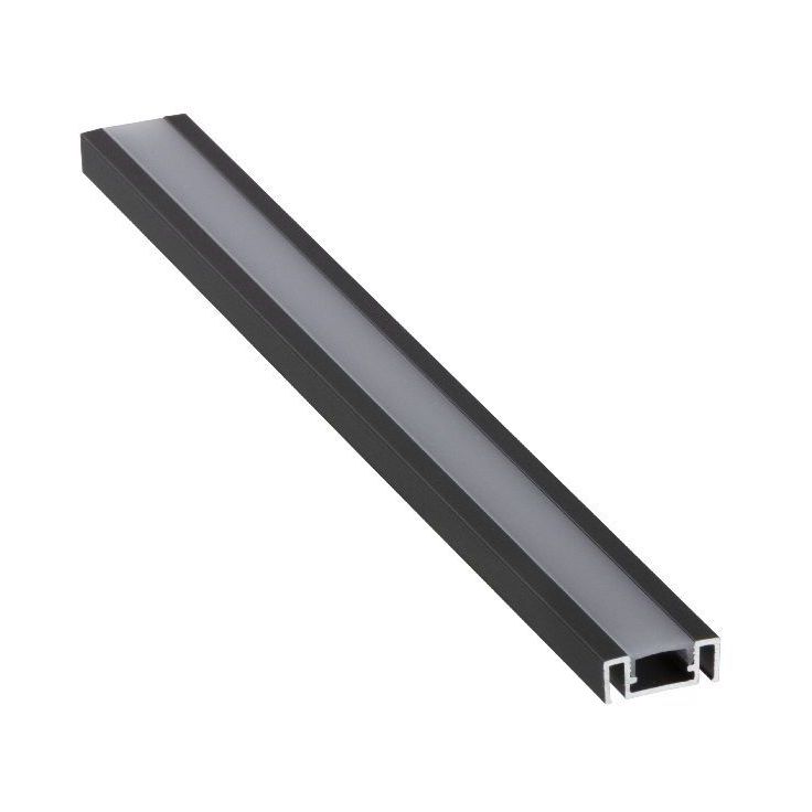 LED-boordilista Euroshrink 301A, alumiini, 23mm x 2.5m, eri värejä