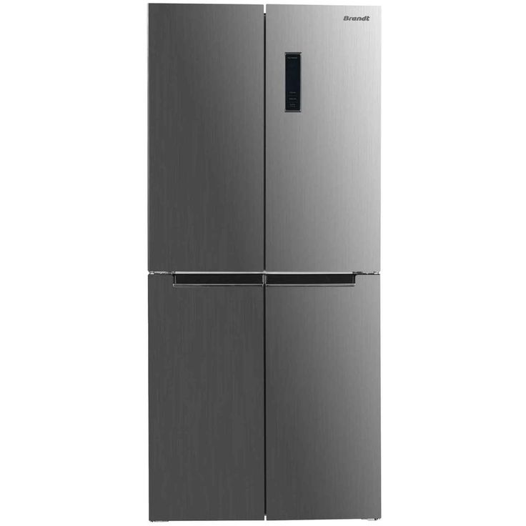 Jääkaappipakastin Brandt BFM870NX French Door, 79,5cm, teräs