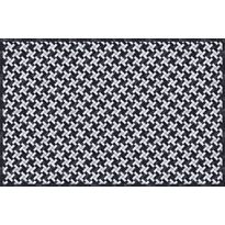 Pöytätabletti Beija Flor Marble Mosaic-2, 33x50cm, musta/valkoinen