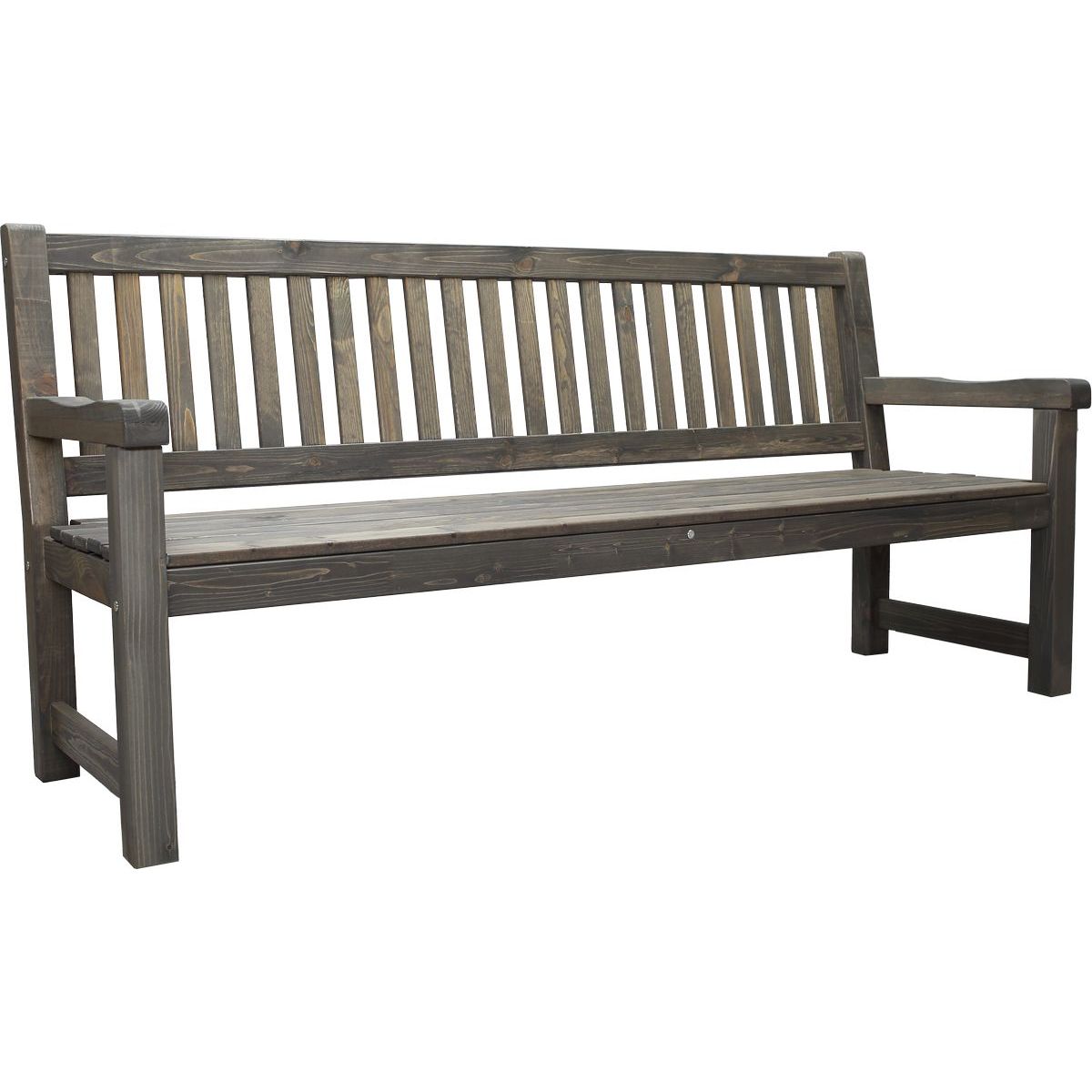 Puutarhasohva Baltic Garden Brooklyn 190cm harmaa