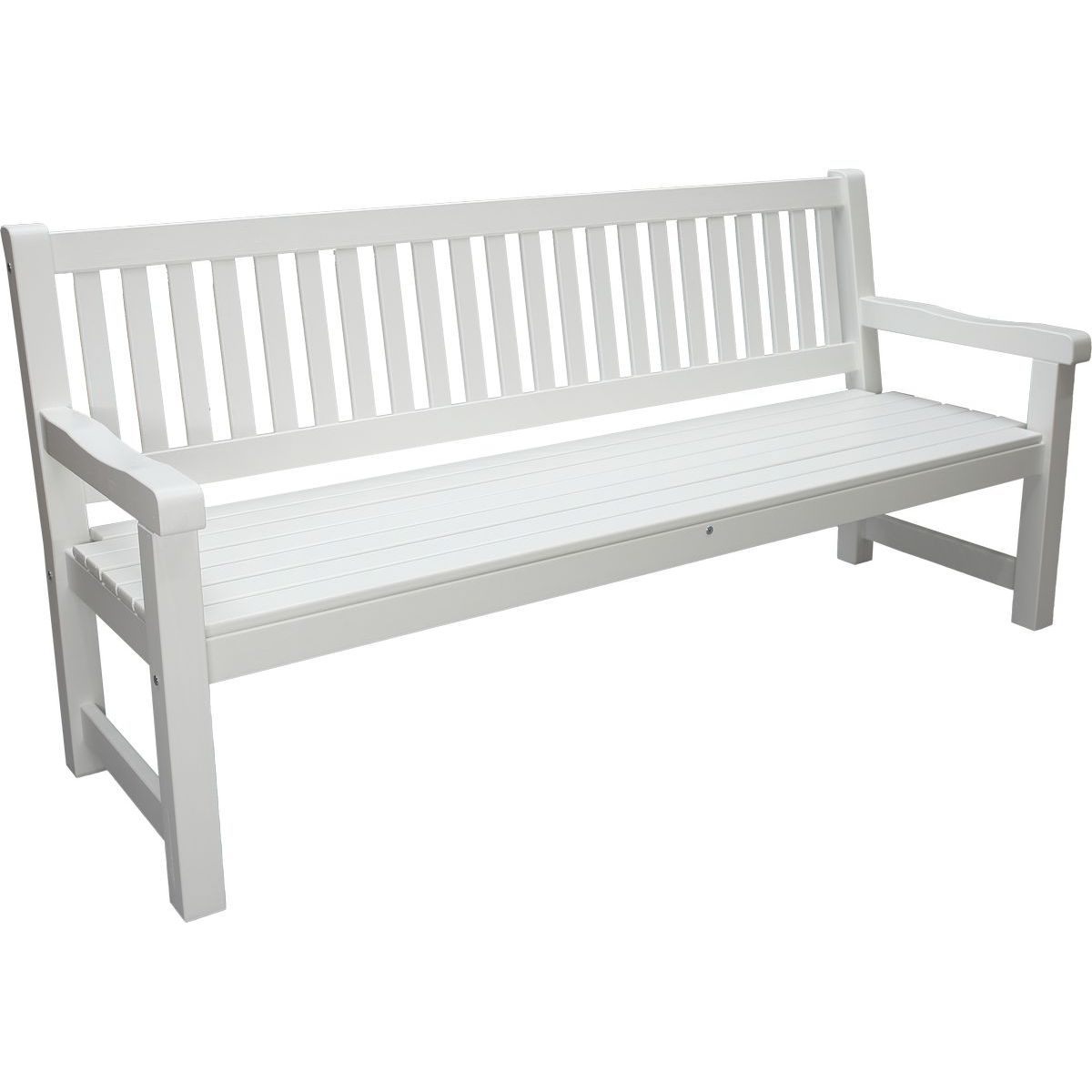 Puutarhasohva Baltic Garden Brooklyn 190cm valkoinen