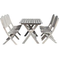 Ruokailuryhmä Baltic Garden Visby 130cm pöytä + 2 tuolia + sohva er värejä