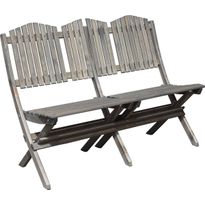 Taitettava puutarhasohva Baltic Garden Visby 130cm er värejä