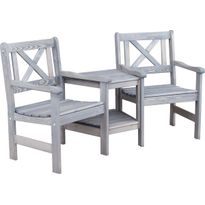 Puutarhapenkki välipöydällä Baltic Garden Europe Loveseat er värejä