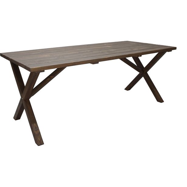 Puutarhapöytä Baltic Garden Scottsdale 190cm ruskea