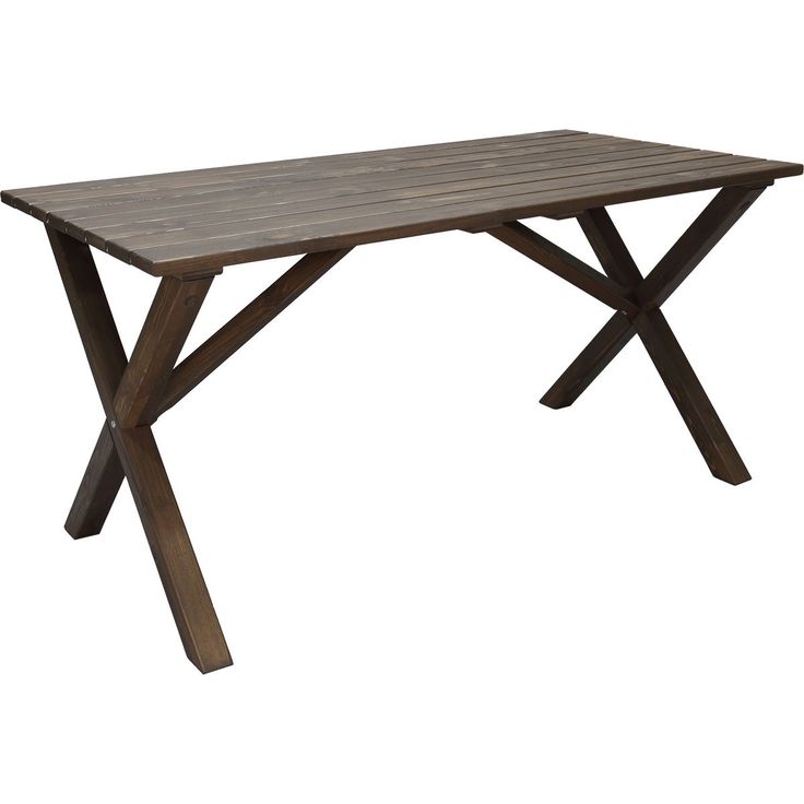 Puutarhapöytä Baltic Garden Scottsdale 150cm ruskea
