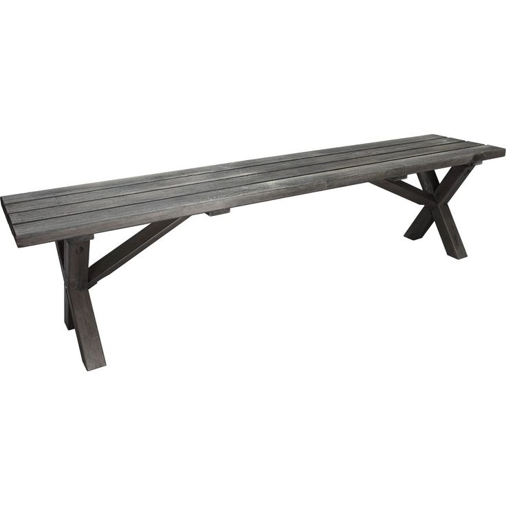 Puutarhapenkki Baltic Garden Scottsdale 180cm harmaa