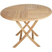 Taitettava pöytä Baltic Garden Milano, Ø100 cm