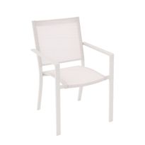 Pinottava nojatuoli Baltic Garden Palermo, 4 kpl, vaalea