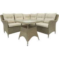 Ulkosohvaryhmä Baltic Garden Bristol, 4-istuttava, beige