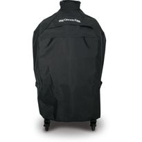 Suojahuppu Big Green Egg, M ja S-grilleille jalustassa/vetokahvallisessa
