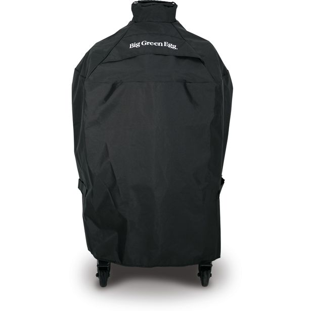 Suojahuppu Big Green Egg, Medium, Small- grilleille jalustassa/vetokahvallisessa