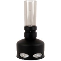 LED-öljylamppu Berg vintage ladattava IP20 100lm 20cm musta