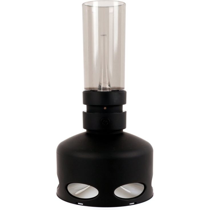 LED-öljylamppu Berg vintage ladattava IP20 100lm 20cm musta