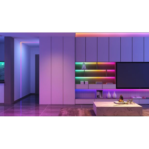 LED-nauha Led Energie, LED RGBIC+CCTIC 5M Wifi 