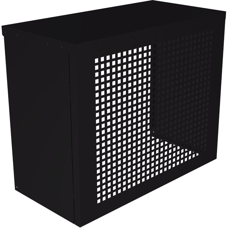 Suojakotelo ilmalämpöpumpulle Arctic Design, 110×55×90 cm antrasiitinharmaa