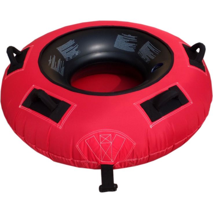 Veneellä vedettävä vetorengas Summer Sport 120cm punainen