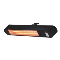 Terassilämmitin Emax Heating, kvartsi, hiilikuituputkella, 1400W, mattamusta