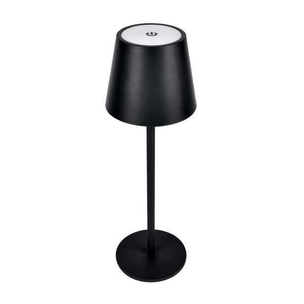 Ladattava LED-pöytävalaisin LED Energie Praha, 3CCT, himmennettävä
