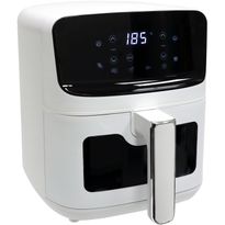 Emax Ilmakypsennin 4,5 l ikkunalla, digitaalinen, valkoinen