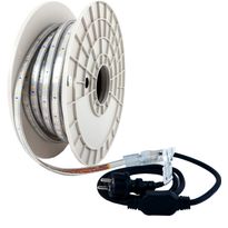 Led Energie Työmaavalonauha 25 m 230 V 8 W/m 20 000 lm 4000 K, kelalla
